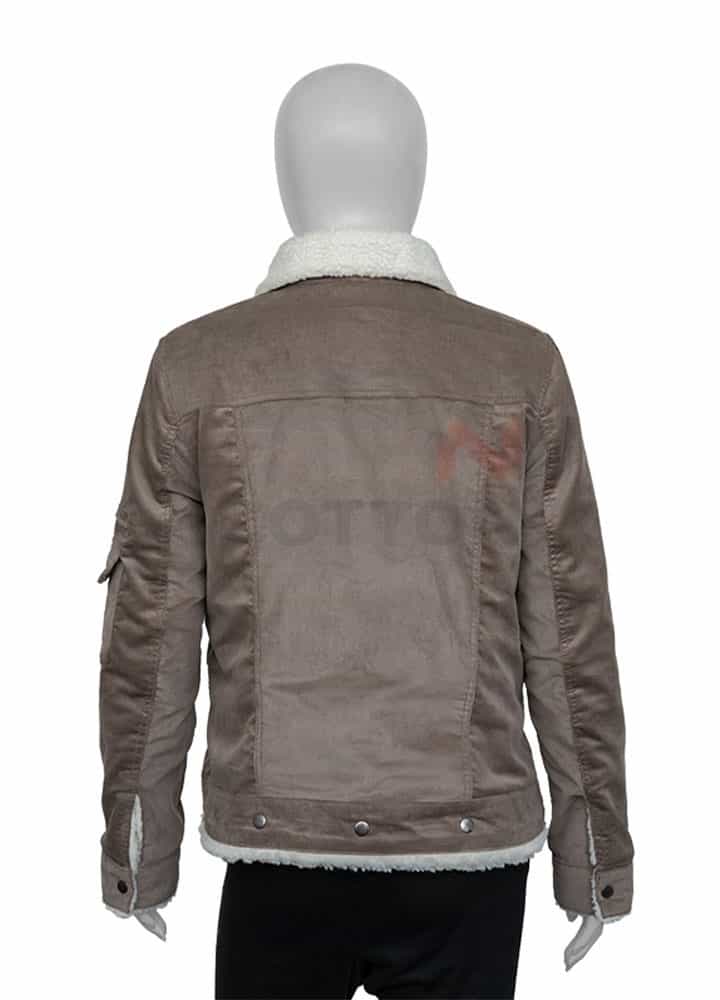 The Mother Jennifer Lopez (The Mother) Shearling Jacket